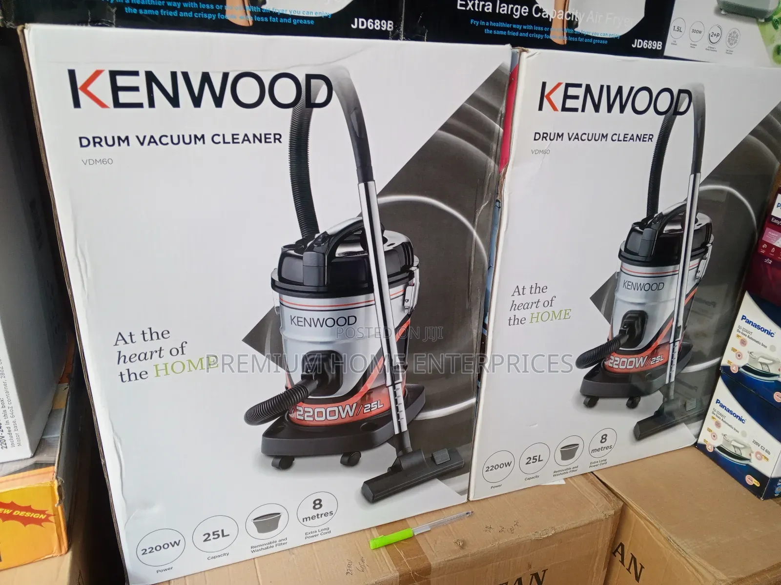 Kenwood Drum Vacuum Cleaner, 2200w, 25l Capacity