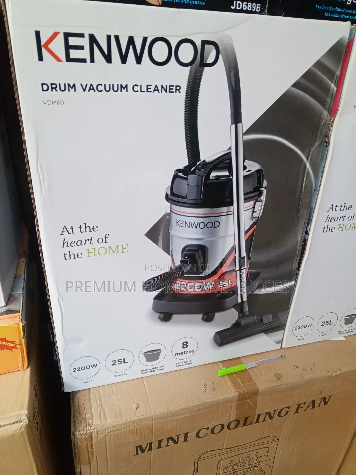 Kenwood Drum Vacuum Cleaner, 2200w, 25l Capacity