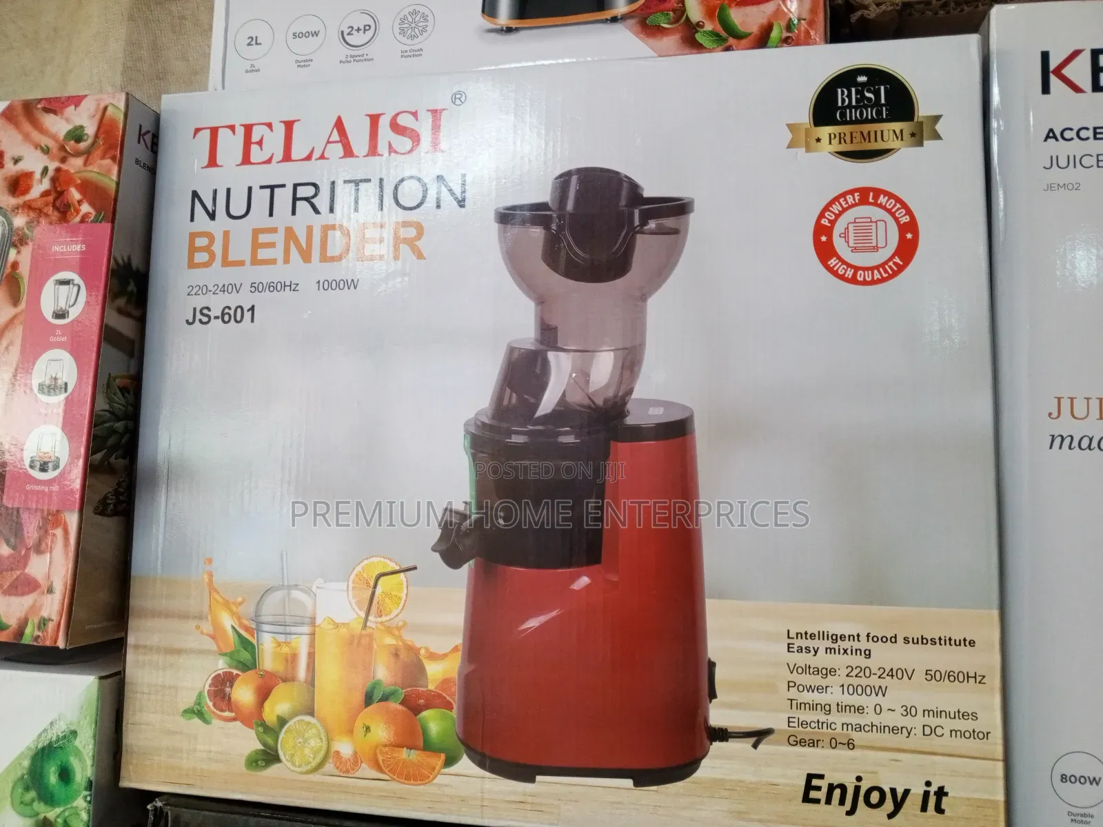 Telaisi Slow Juicer 1000 Watts