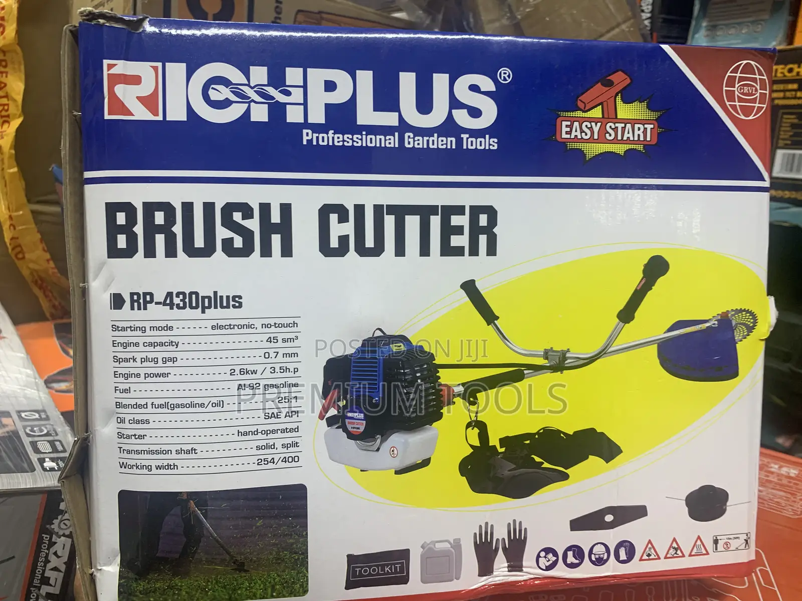 Richplus Brush Cutter With Complete Blade