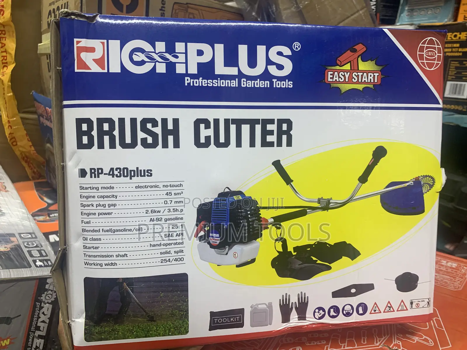 Richplus Brush Cutter With Complete Blade