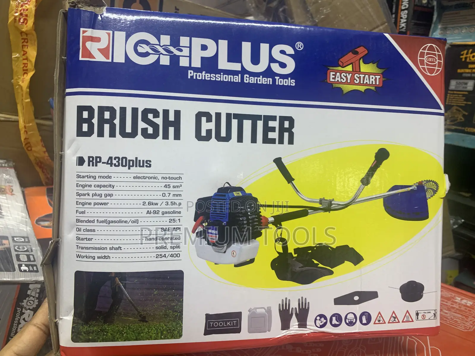 Richplus Brush Cutter With Complete Blade