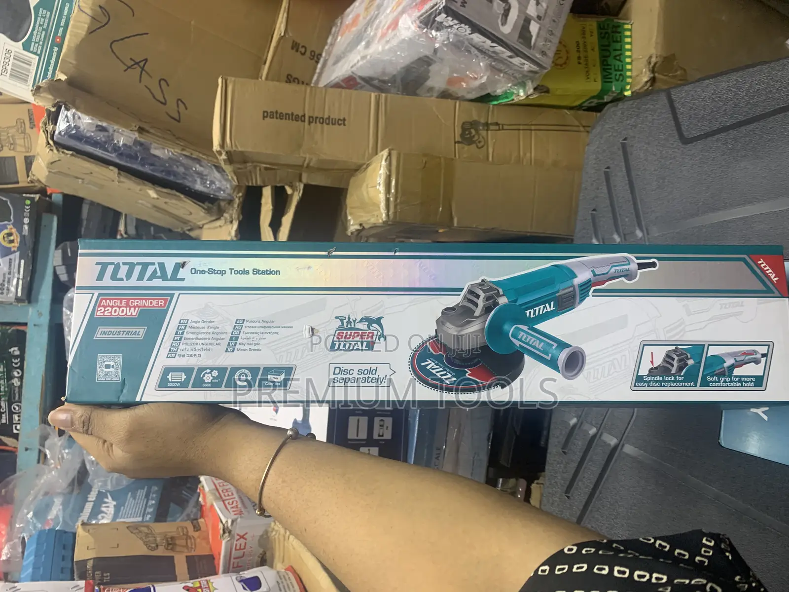 Total Angle Grinder 2200w