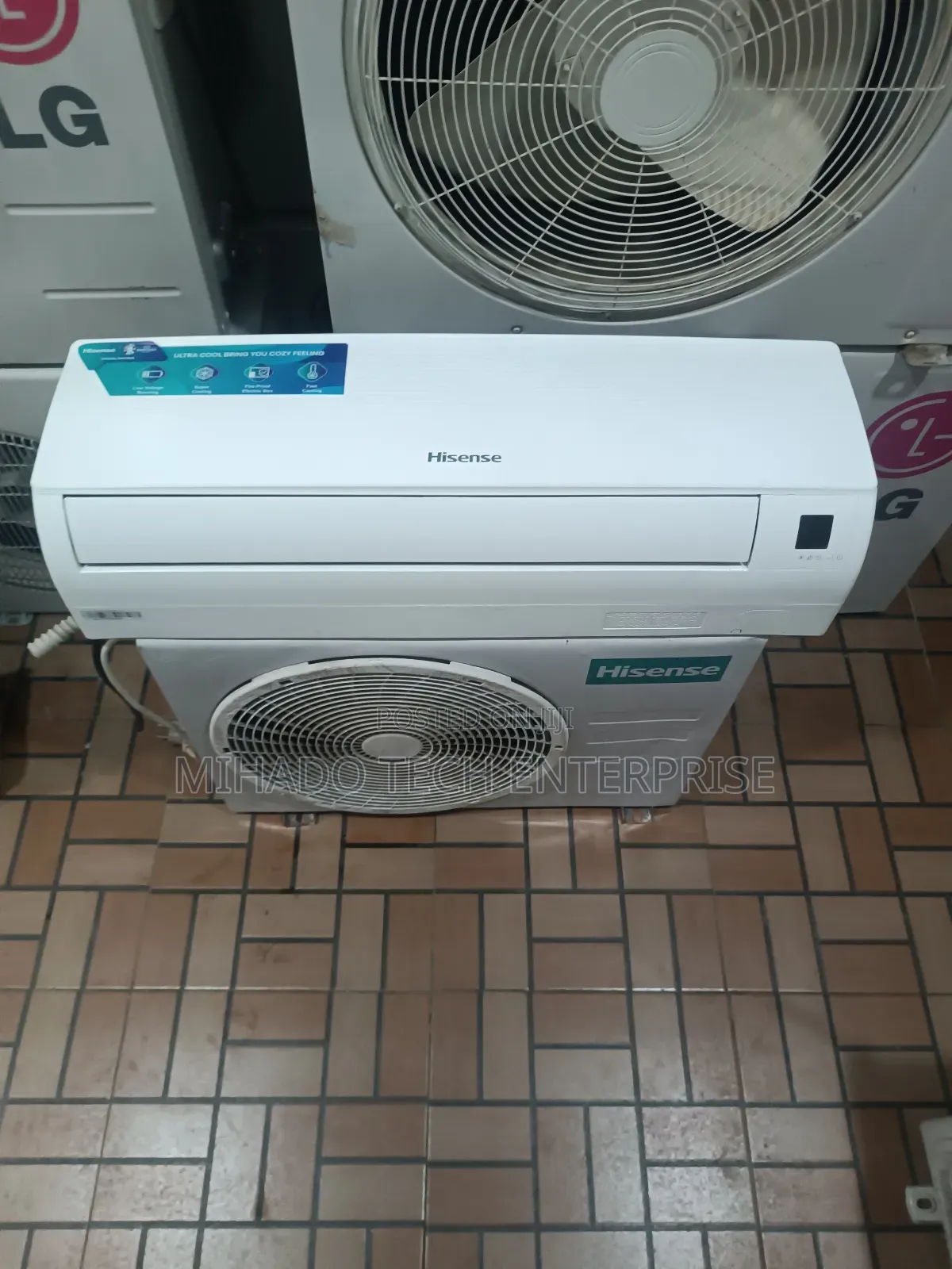 1hp Hisense Air Conditioner, Kow Voltage Starter(Lvs)