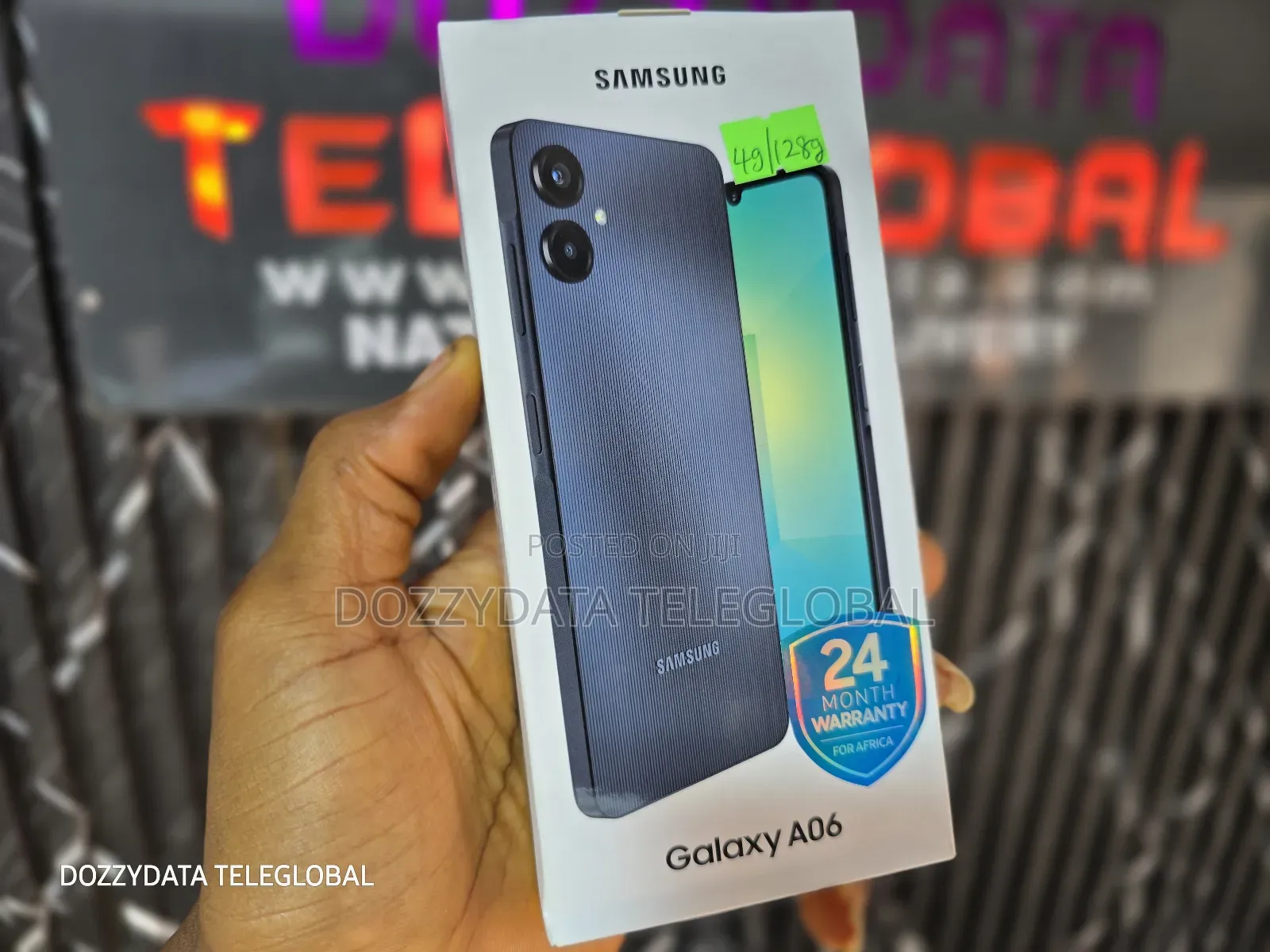 New Samsung Galaxy A06 128 GB Black