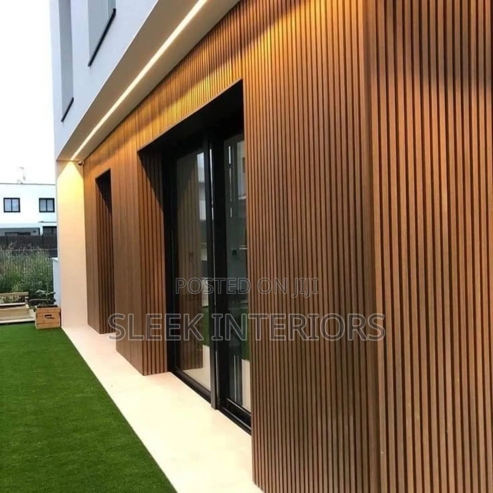 Outdoor Flutted Cladding