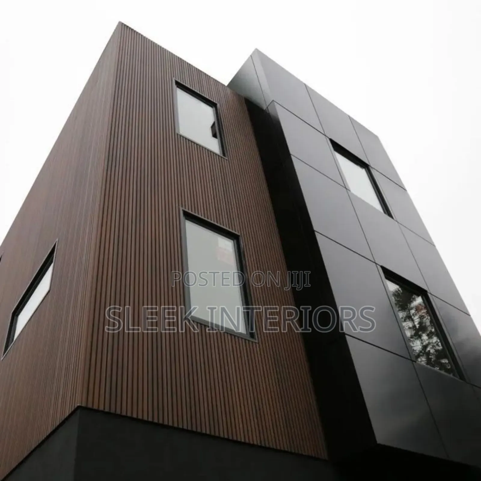 Outdoor Flutted Cladding