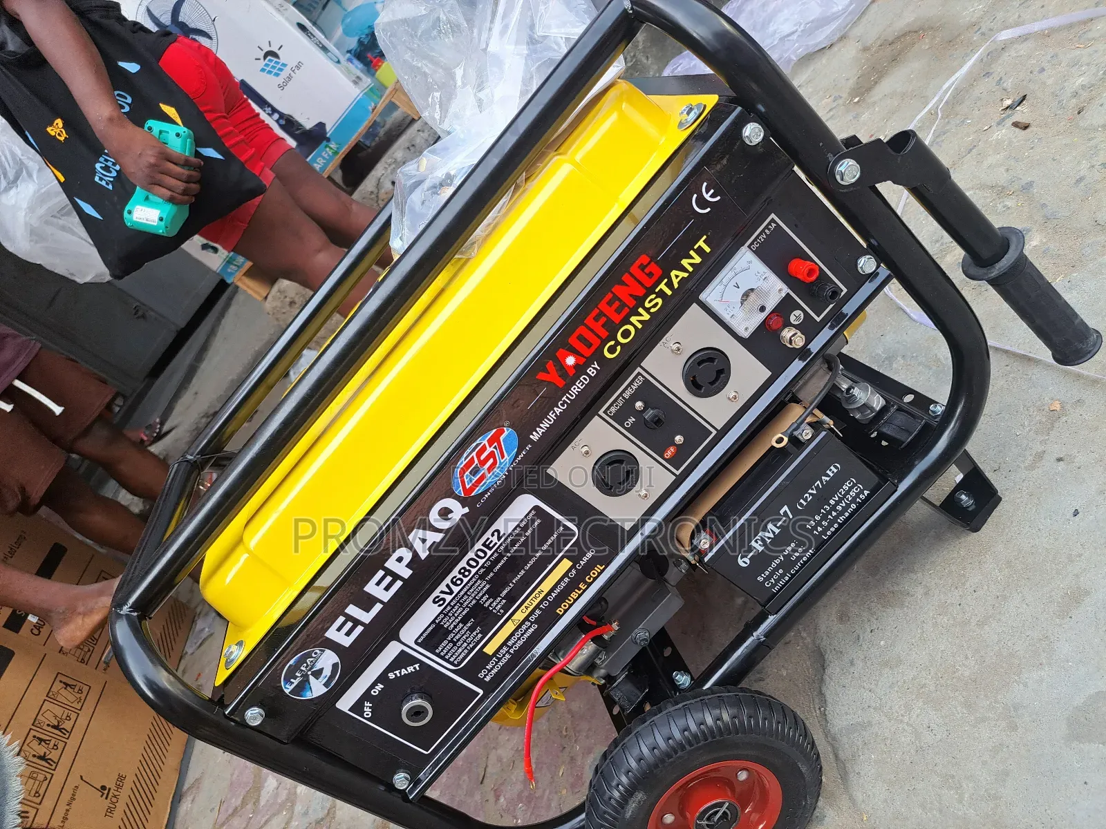 Brand New Elepaq Petrol Generator 4.5kva 100% Copper Coil