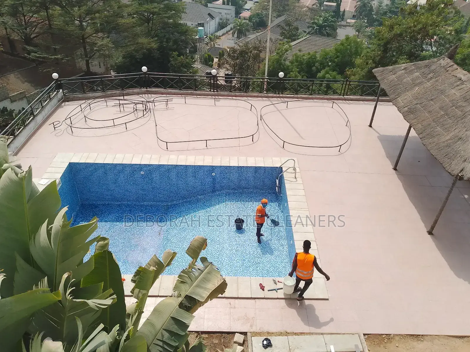Pool Interior and Exterior Cleaning Service