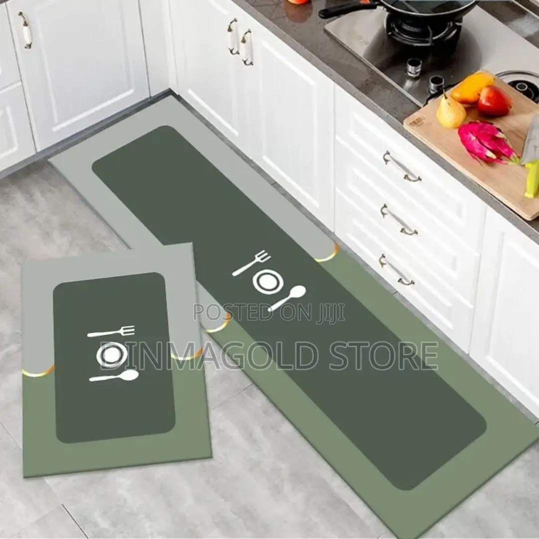2 in 1 Absorbent Kitchen Runner Mat