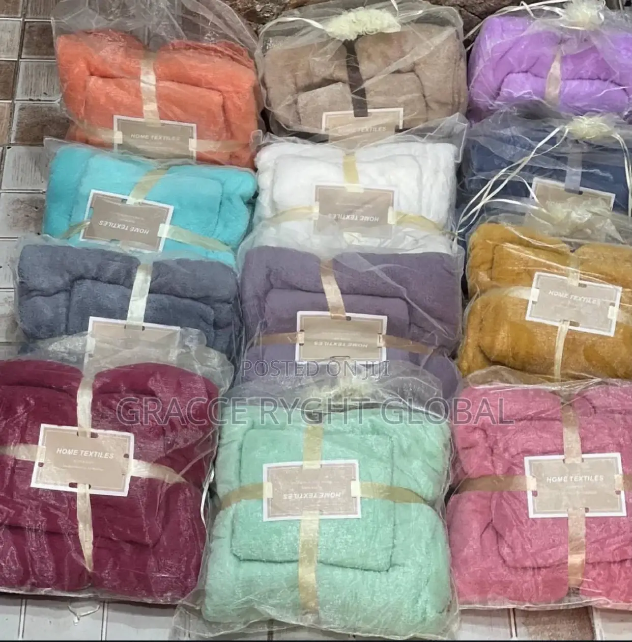 2in1 Absorbent Microfiber Plain Towel