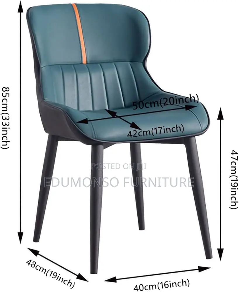 Luxury Kitchen Chair Comfortable Leisure Padded Chairs