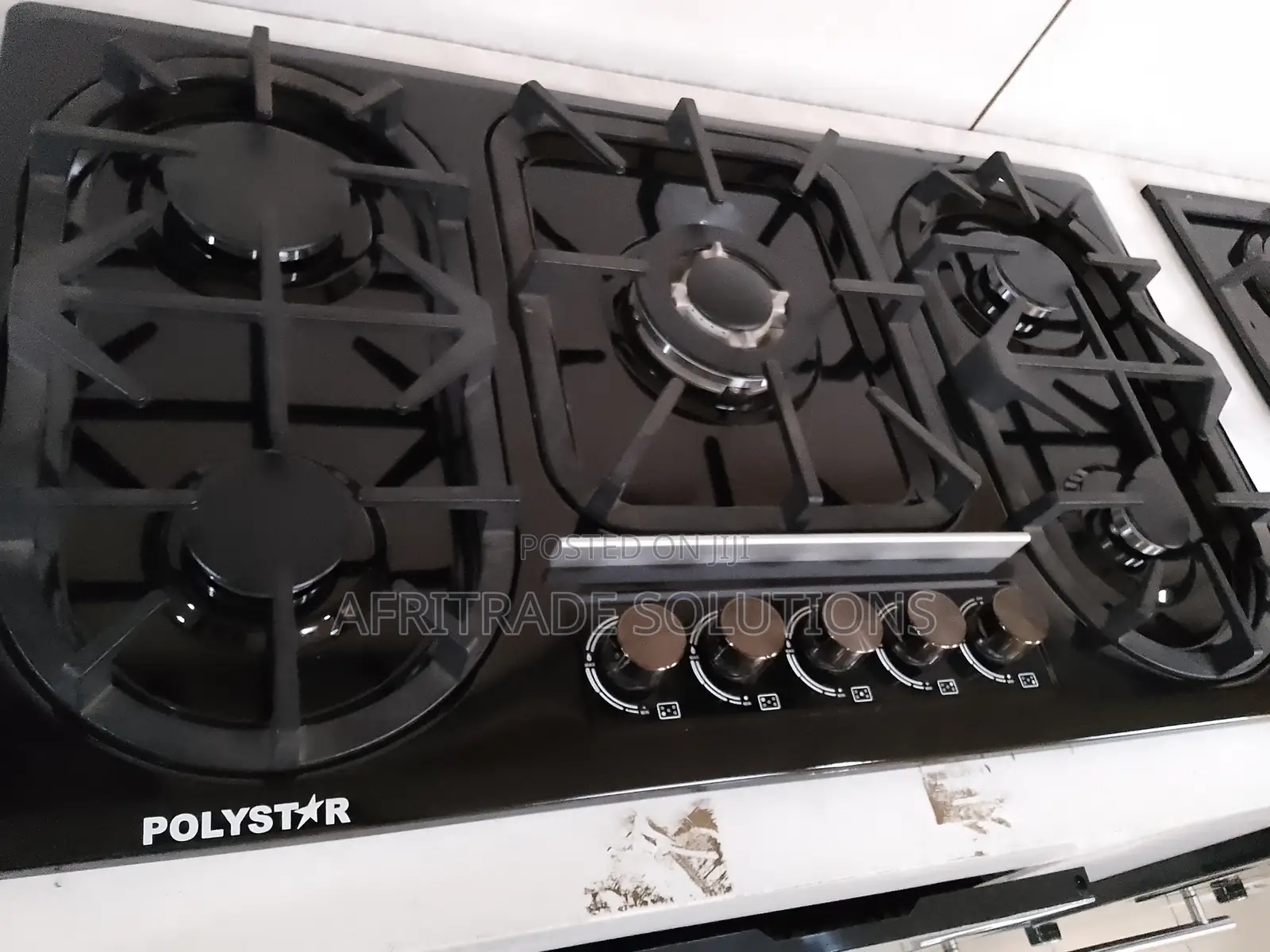 Heavy Loaded Polystar 5 Burner Gas Cooker Pv-Jyba90gjs