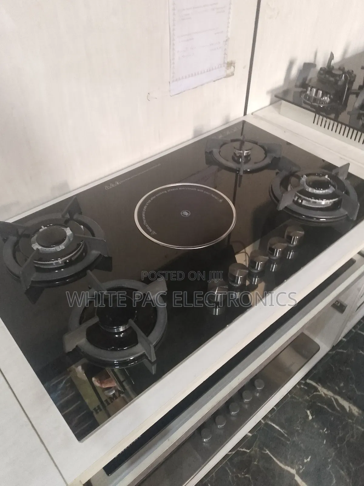 Phiima Automatic 5 Burner Gas Cooker Cabinet >Italian > 3yrs