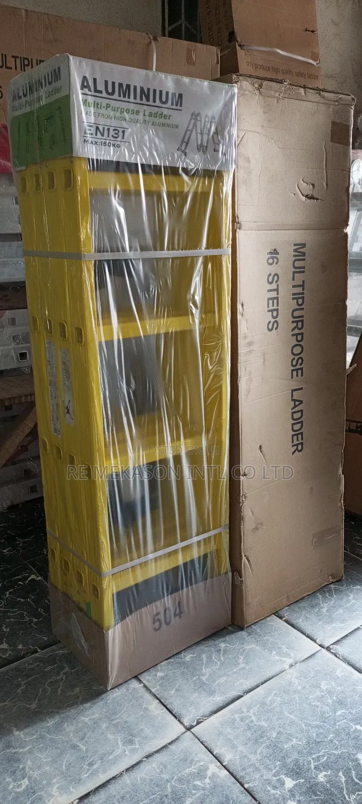 4x4 Heavy Duty Aluminum Ladder
