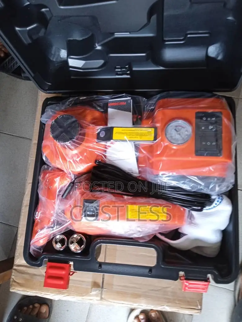 3-N1 Electric Hydraulic Jack/Wrench/Inflator
