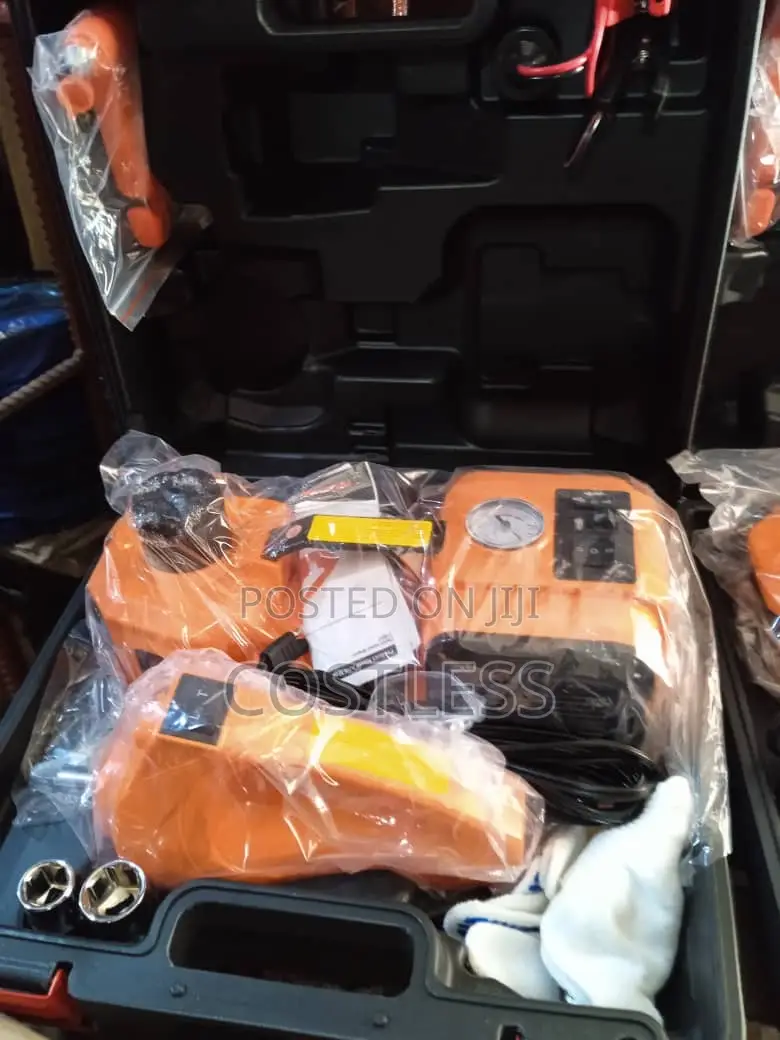 3-N1 Electric Hydraulic Jack/Wrench/Inflator