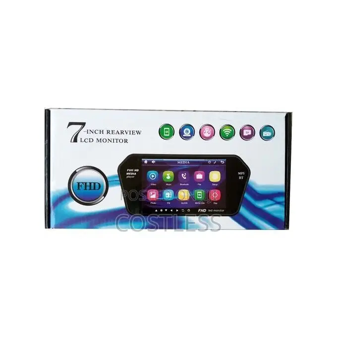 Universal Car Bluetooth Inner Mirror With Camera