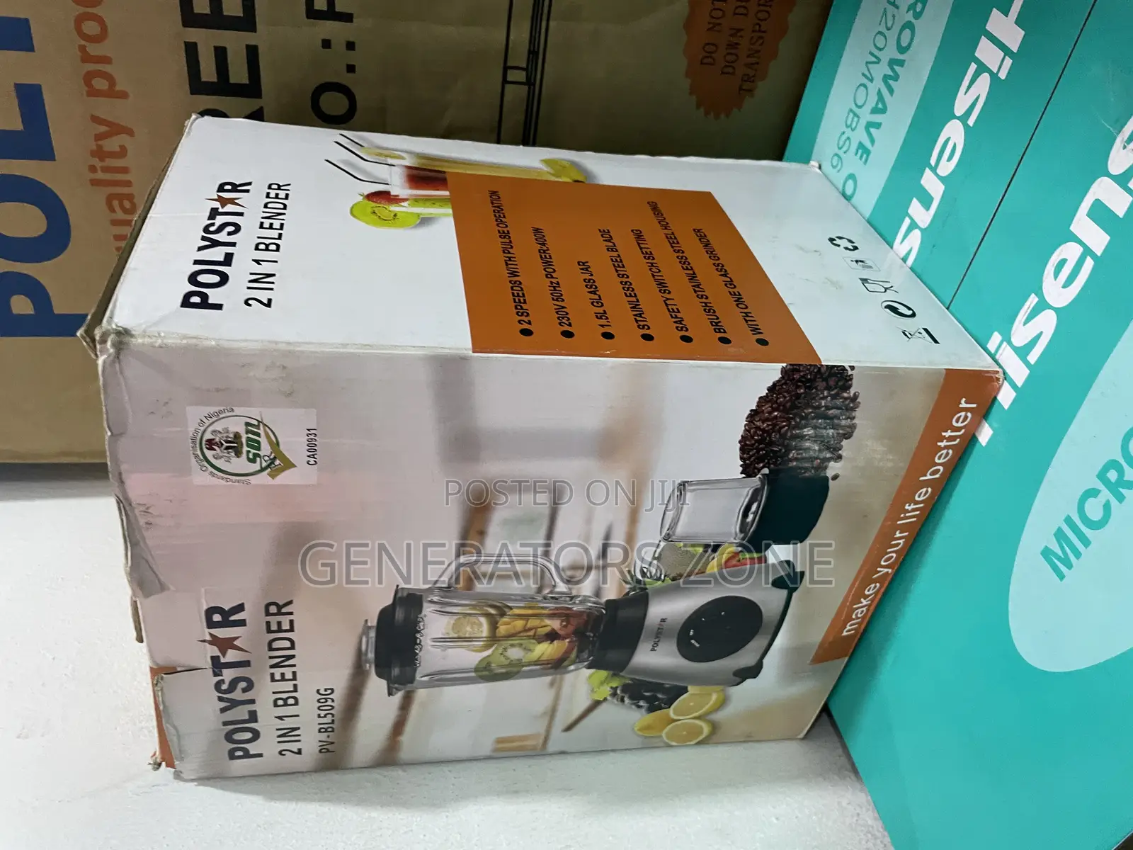 Pulse Polystar 2-in-1 Blender (PV-BL509G)