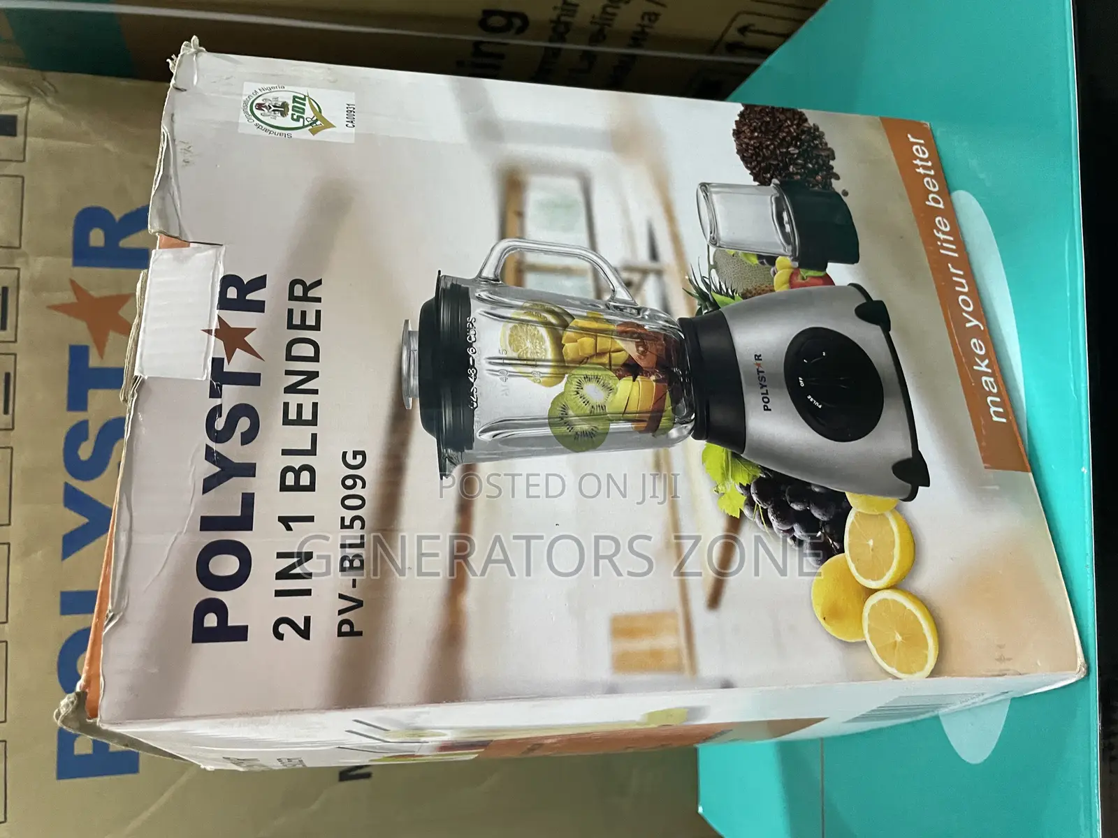 Flawless Polystar 2-in-1 Blender (PV-BL509G)