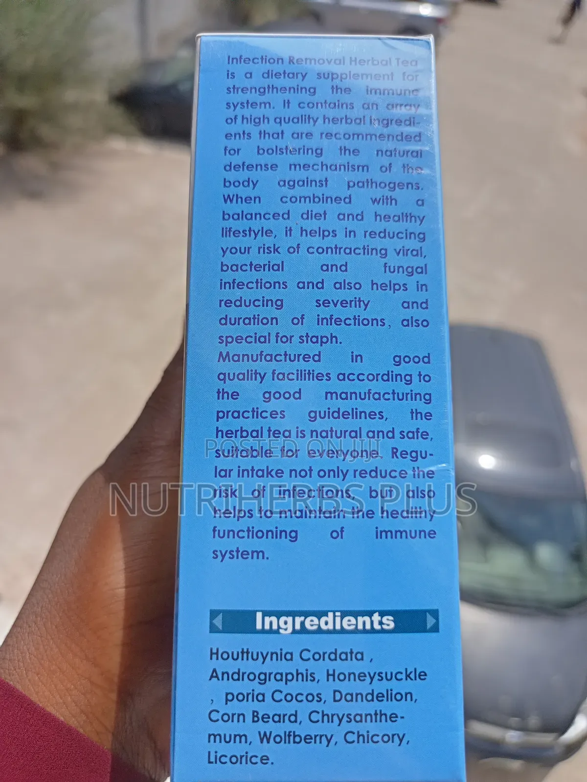 Infection Removal Tea: Reduce Severity Duration Infections
