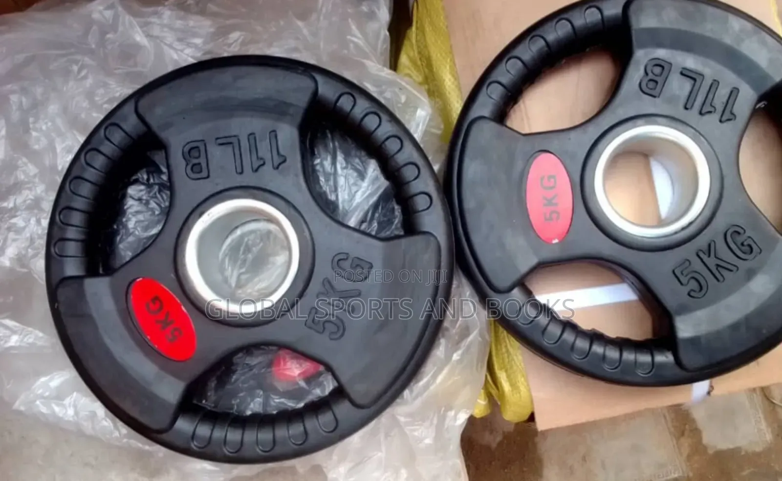 50kg  Olympic Plate With Olympic Barbell Rod