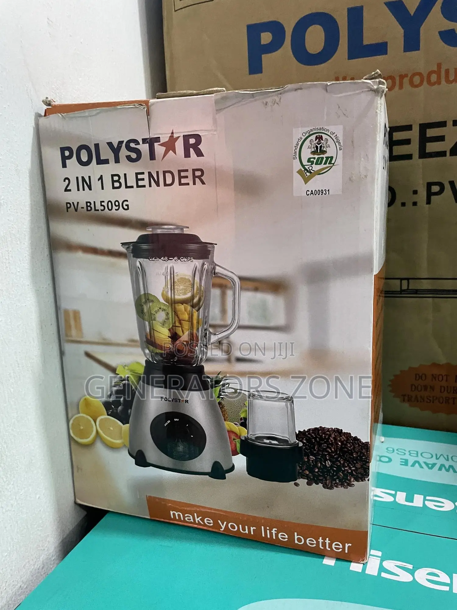 Grind Polystar 2-in-1 Blender (PV-BL509G)