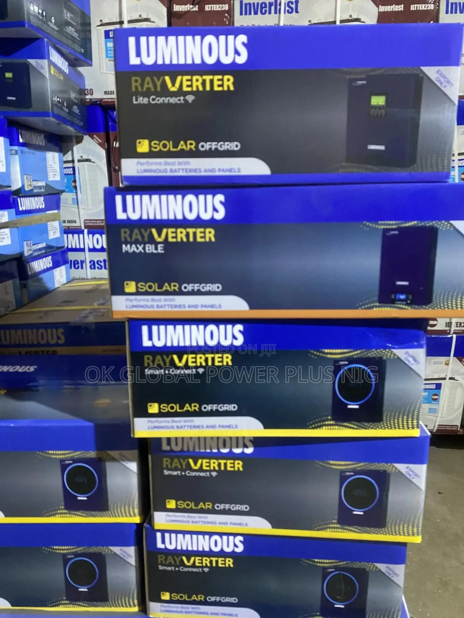 Luminous Rayverter 4kw/24v Solar Hybrid Inverter