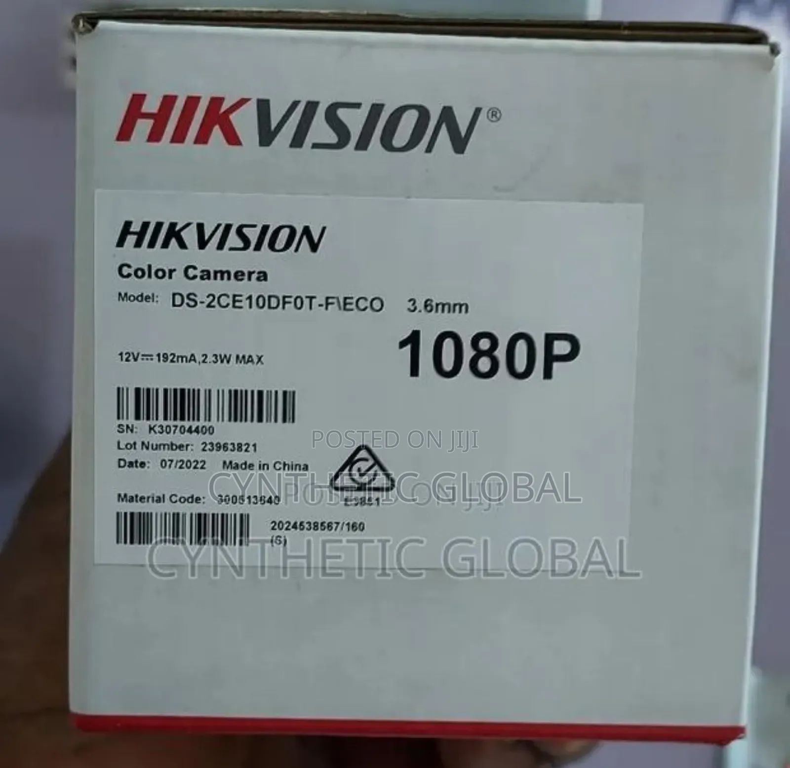 Hikvision 2mp Colourvu Bullet With Audio(Metal Body)