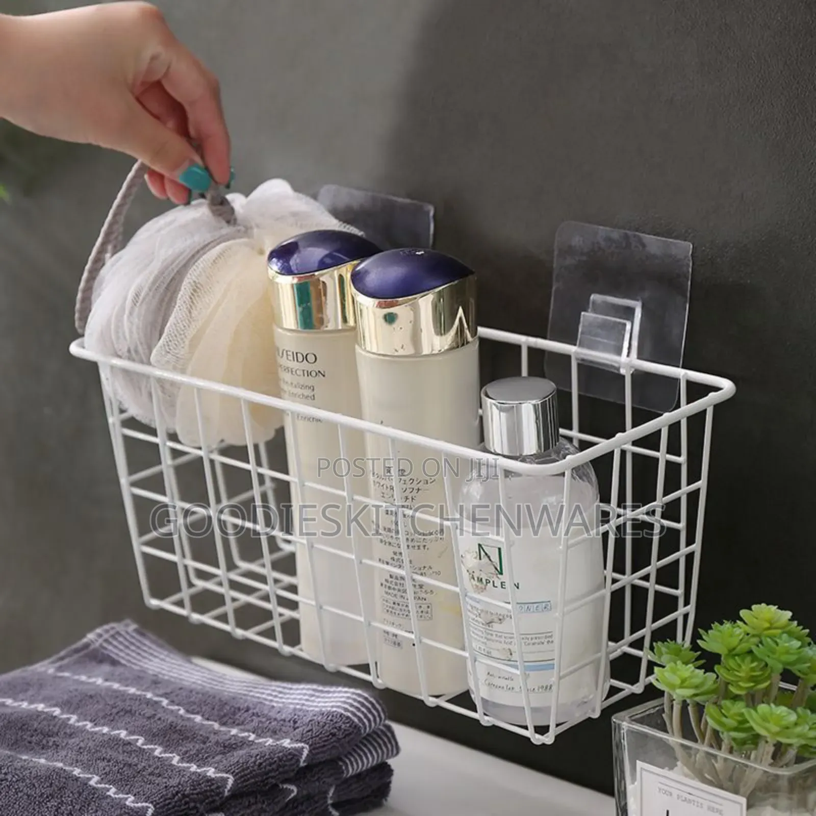 Wall Mounted Rack for Bathroom and Kitchen , Storage Rack