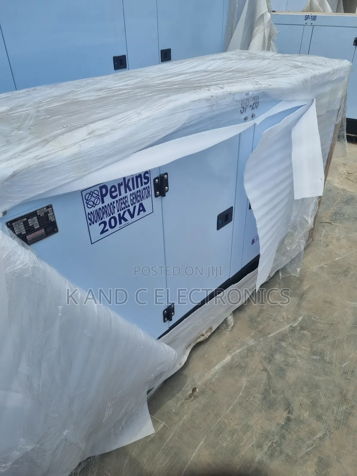 PERKINS 20kva SOUNDPROOF Diesel Generator 100%Copper Wire