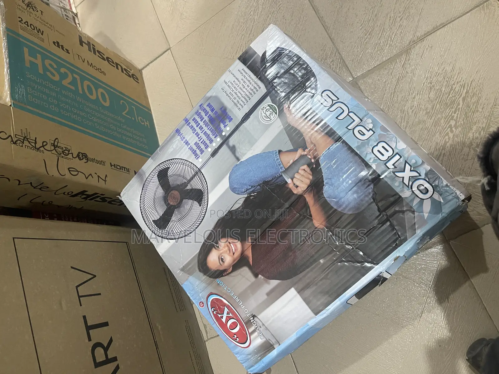 Brand New 18inch OX Standing Fan