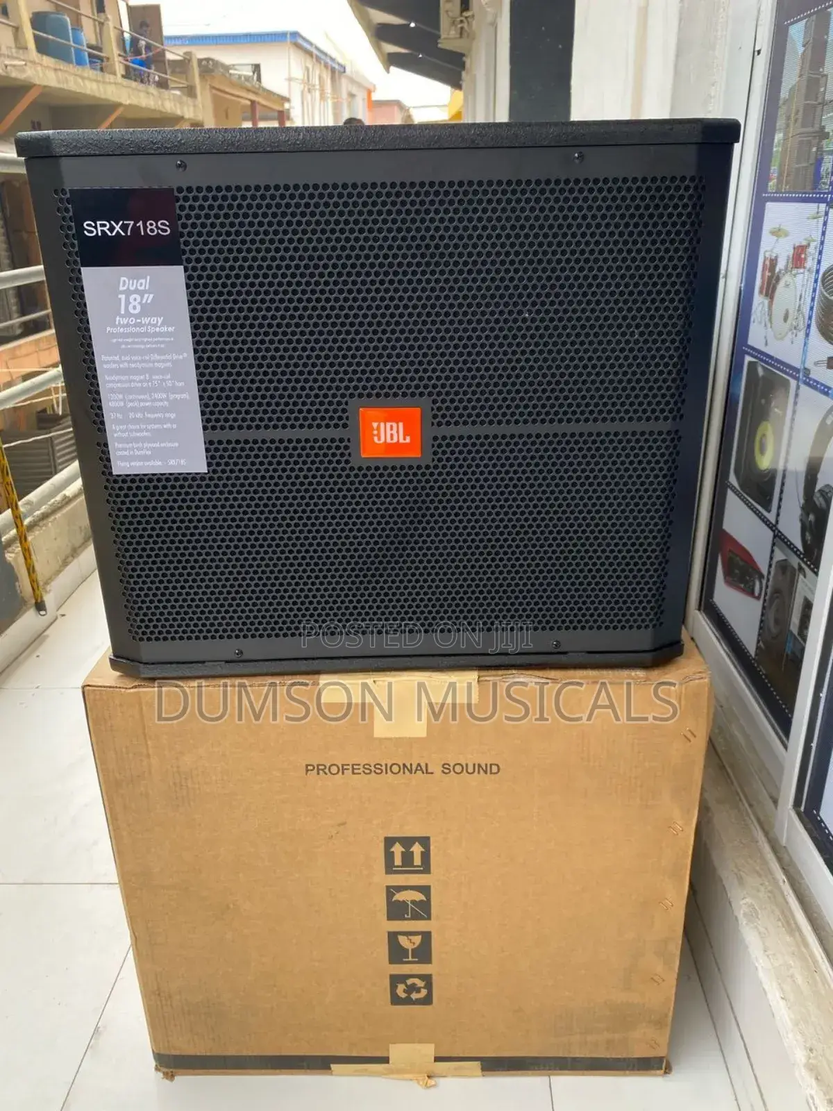 JBL Single Sub 18 Inches Big Magnet Engraved