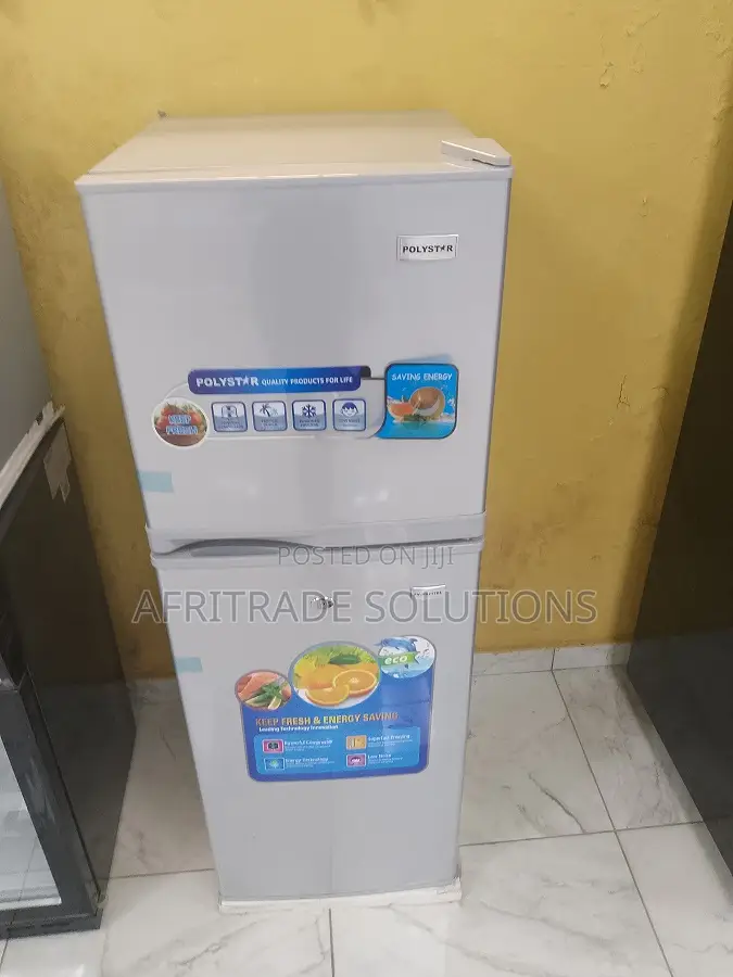 Brand New Polystar Double Door 168L Top Freezer