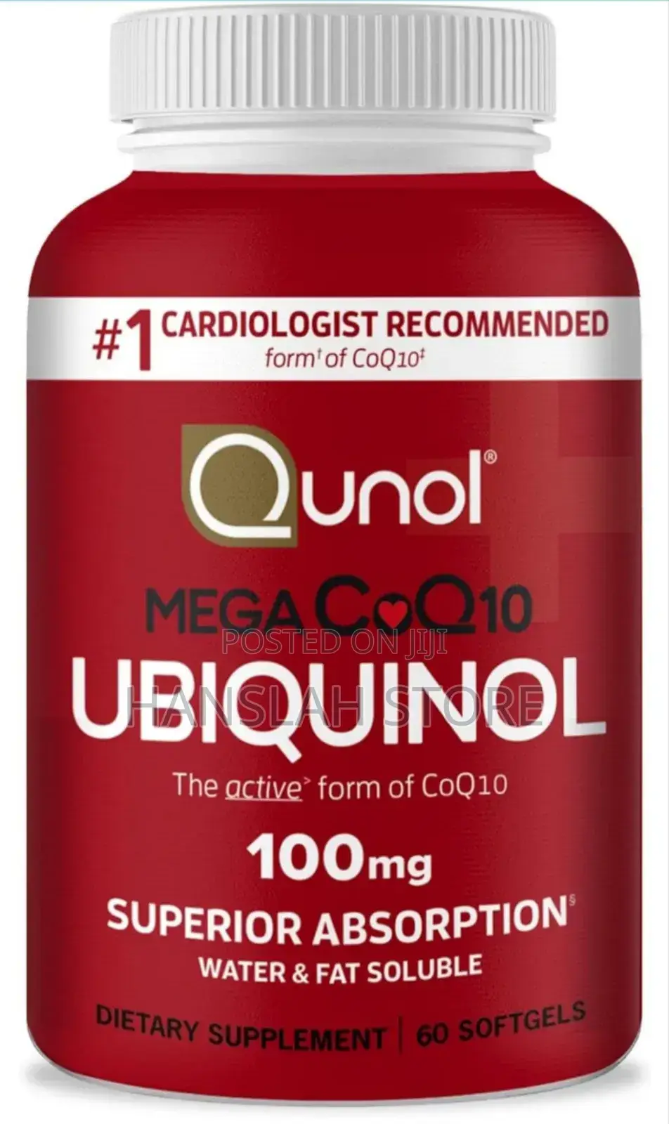 QUNOL Ubiquinol Coq10*100mg
