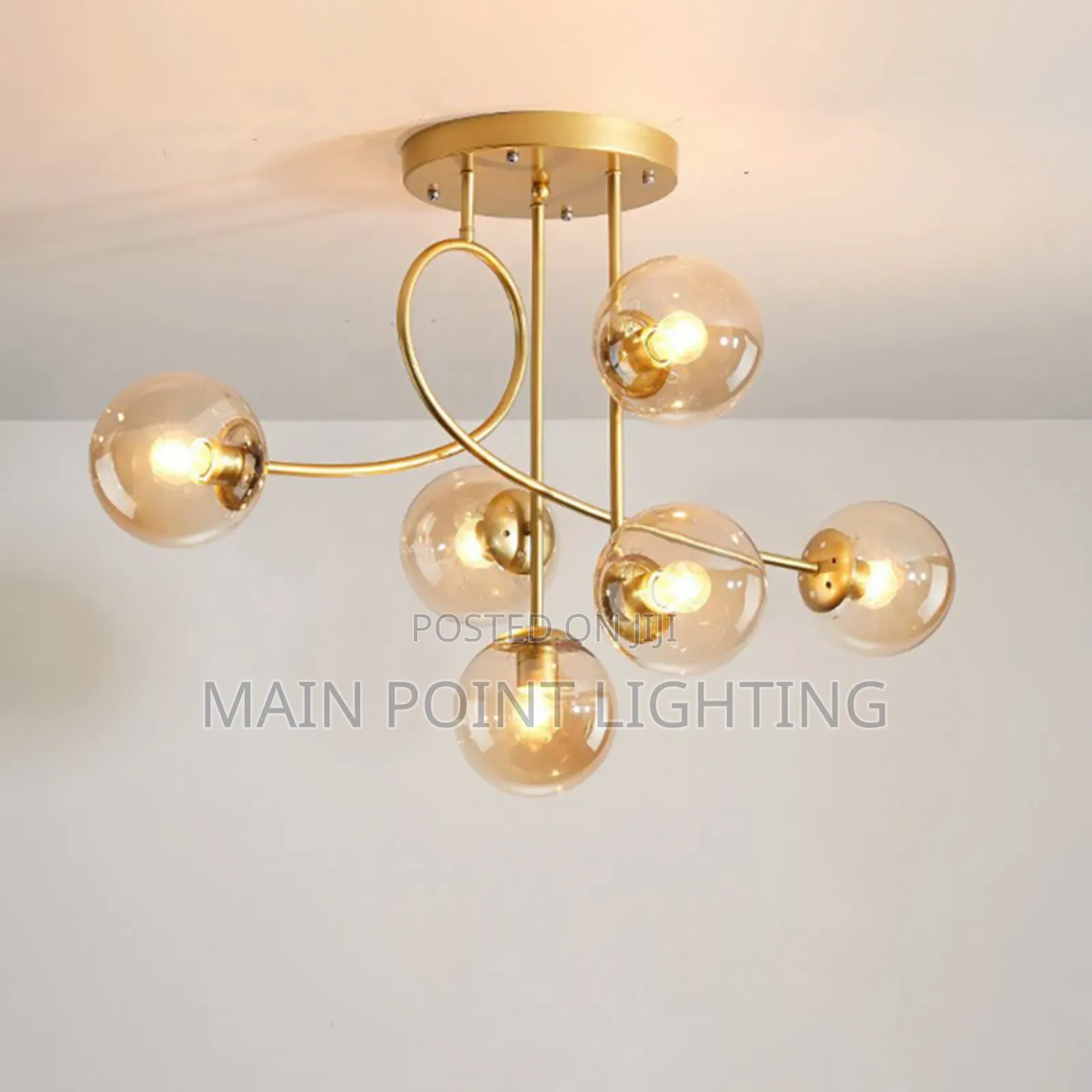 Glass Nordic Chandelier