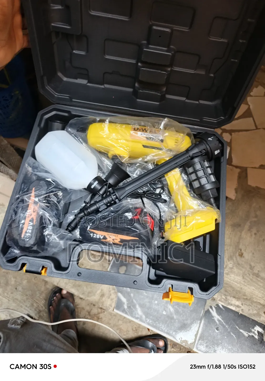 Dewalt Cordless Pressure Washer 5 Different Mouth
