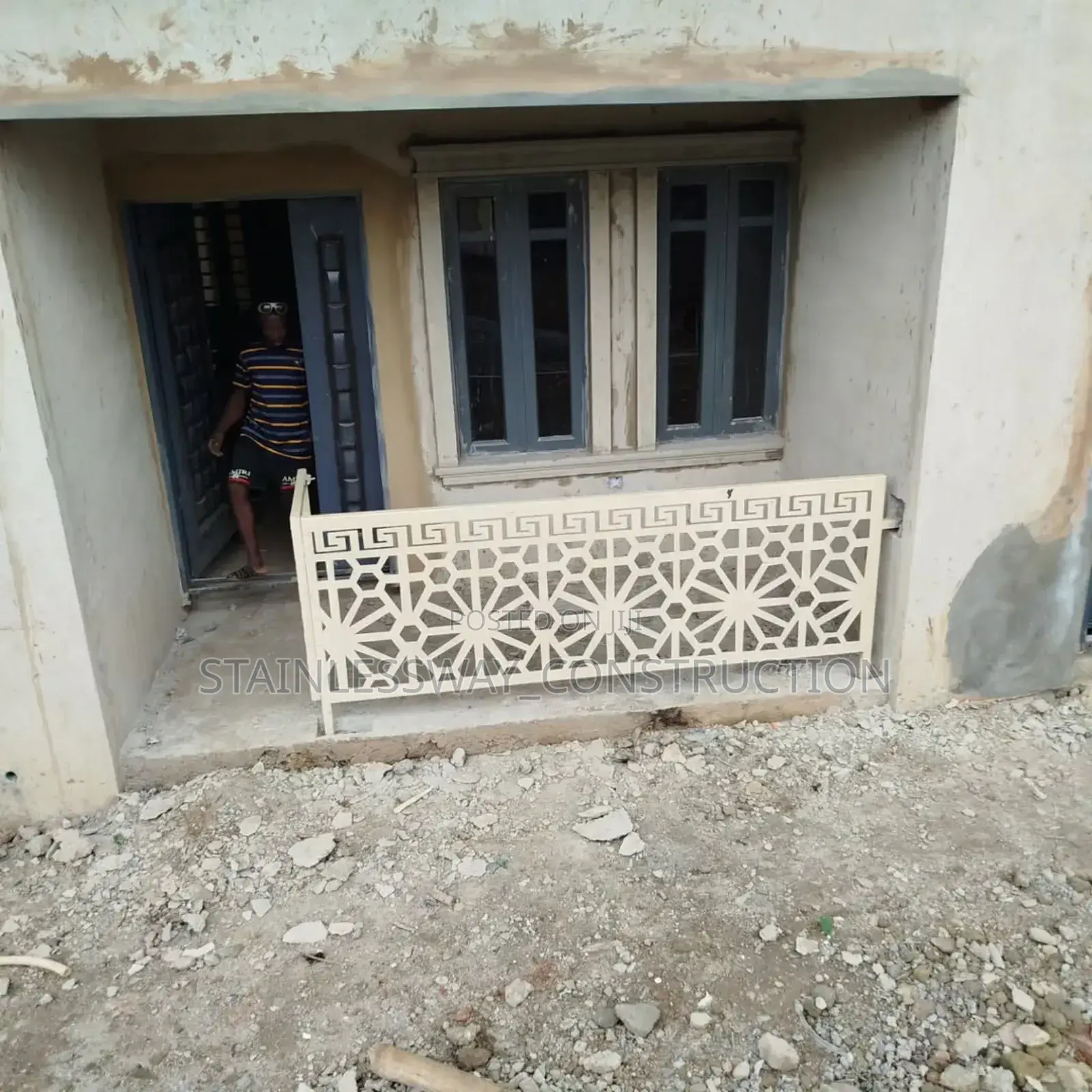 Outside Balcony Laser Cut Handrails