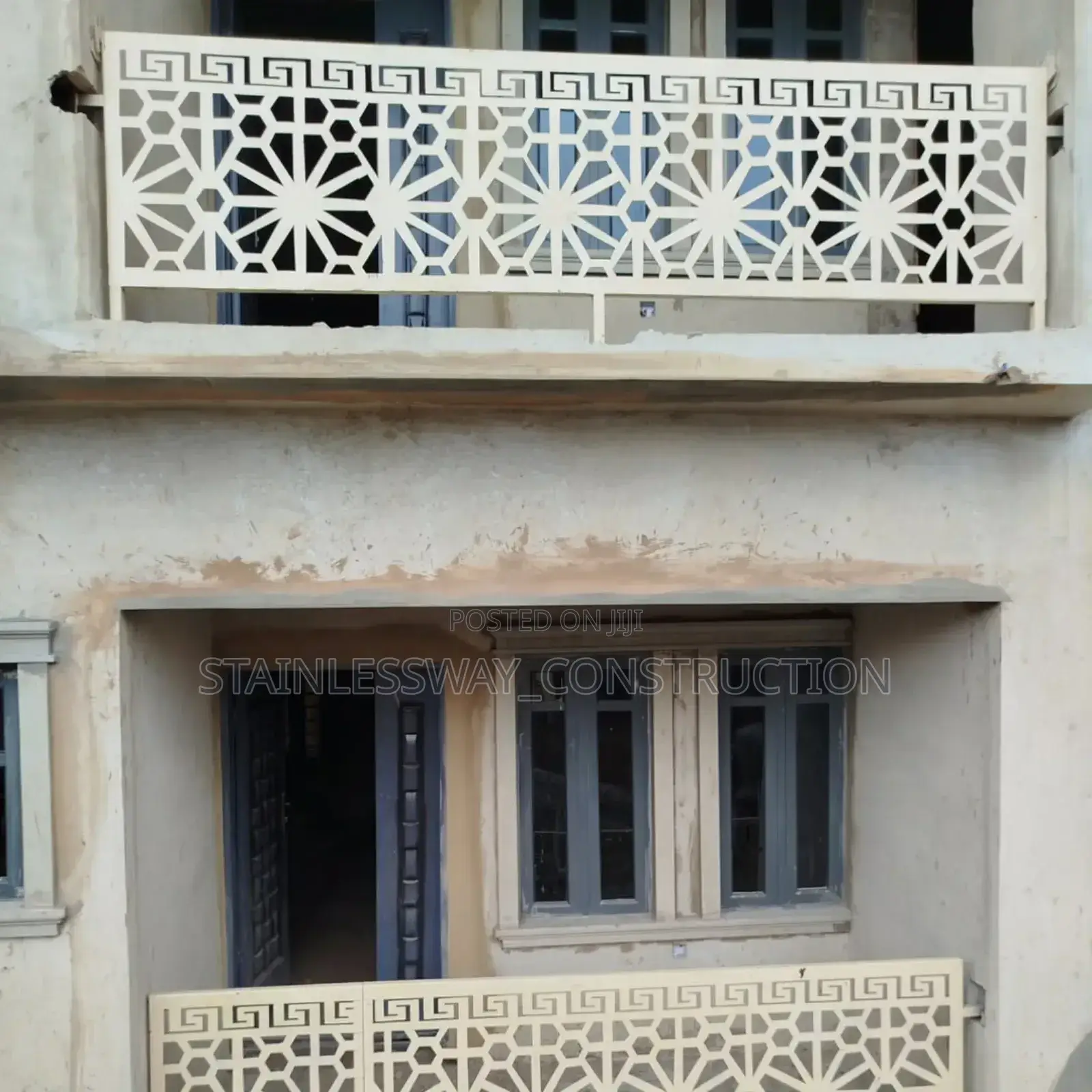 Outside Balcony Laser Cut Handrails
