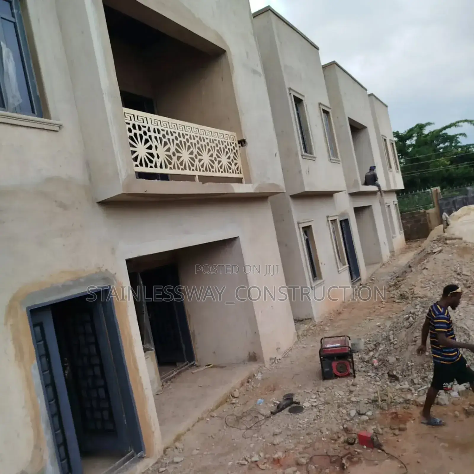 Outside Balcony Laser Cut Handrails