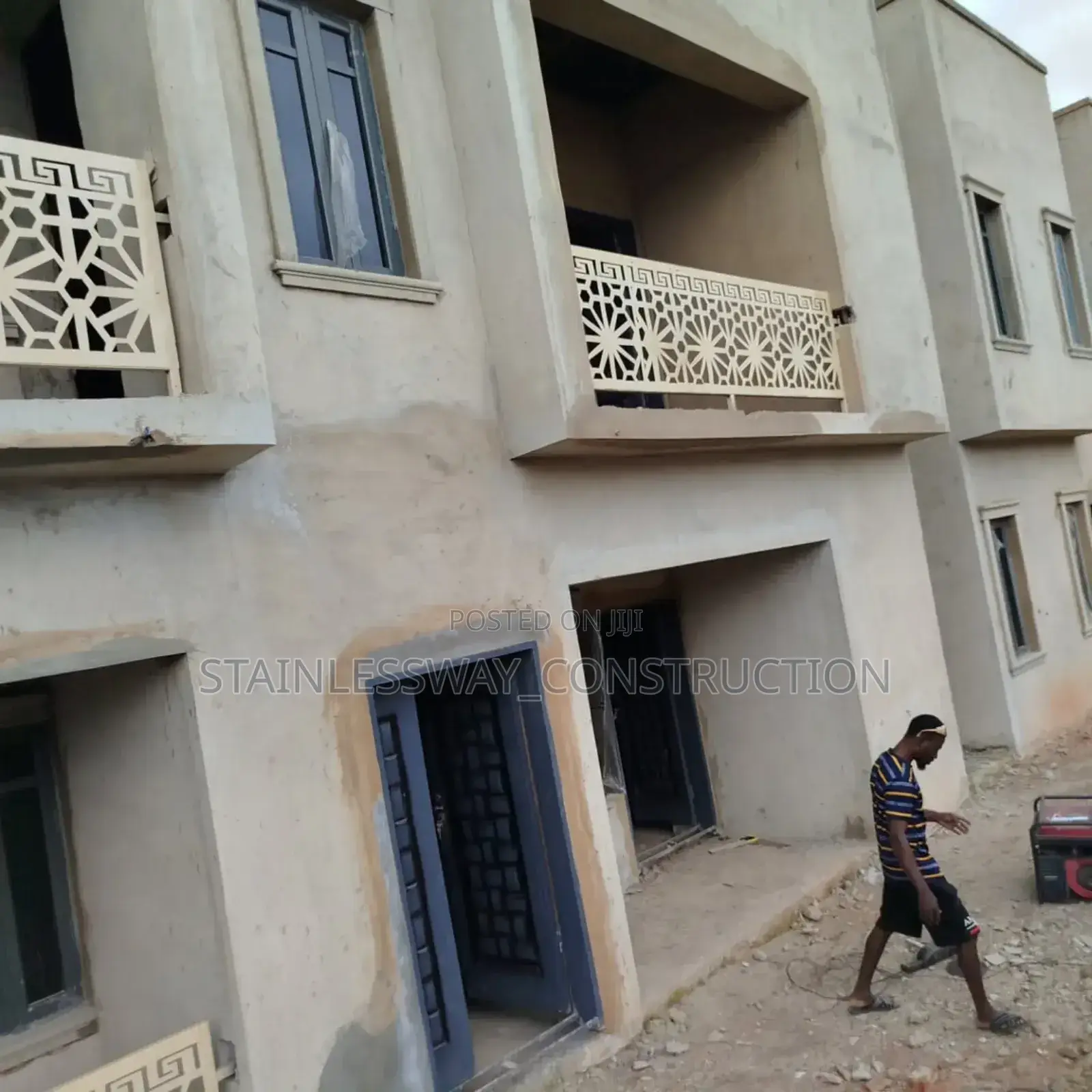 Outside Balcony Laser Cut Handrails
