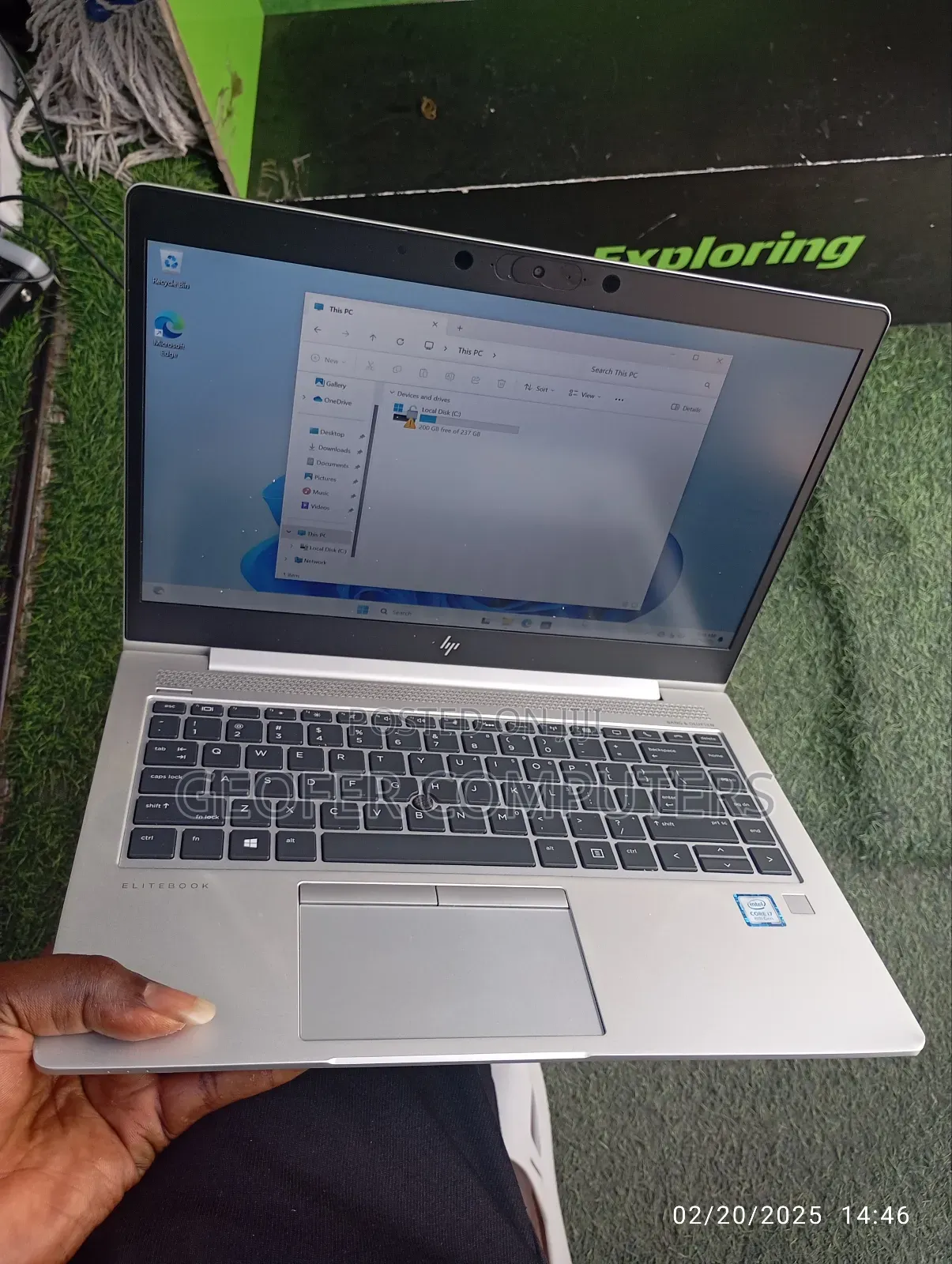 Laptop HP EliteBook 840 G5 16GB Intel Core I7 SSD 256GB