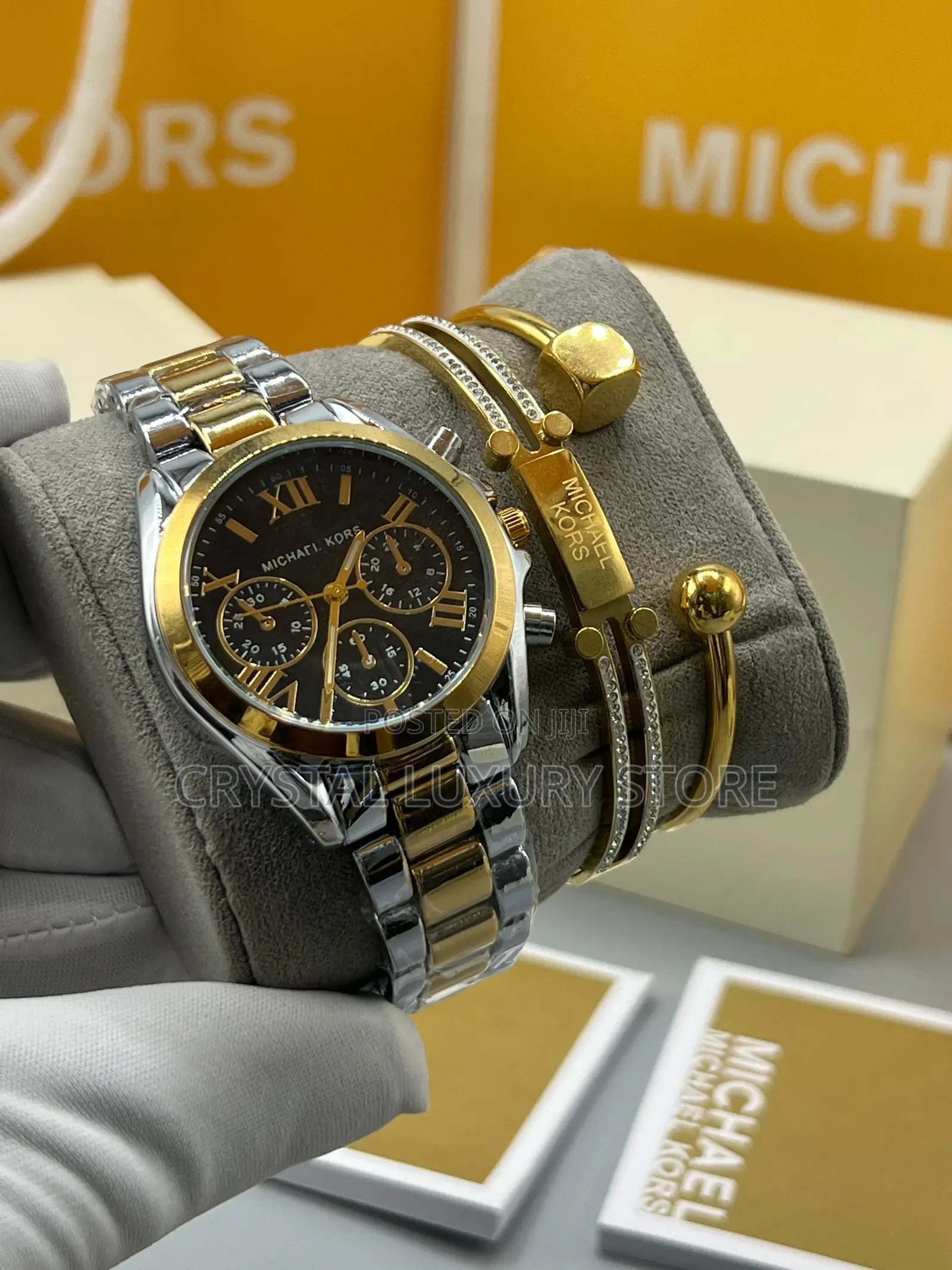 Micheal Kors Quality Ladies Chain Strap Wristwatch