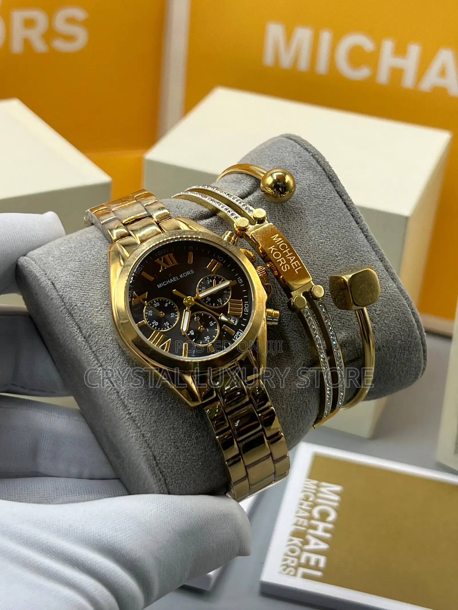 Micheal Kors Quality Ladies Chain Strap Wristwatch