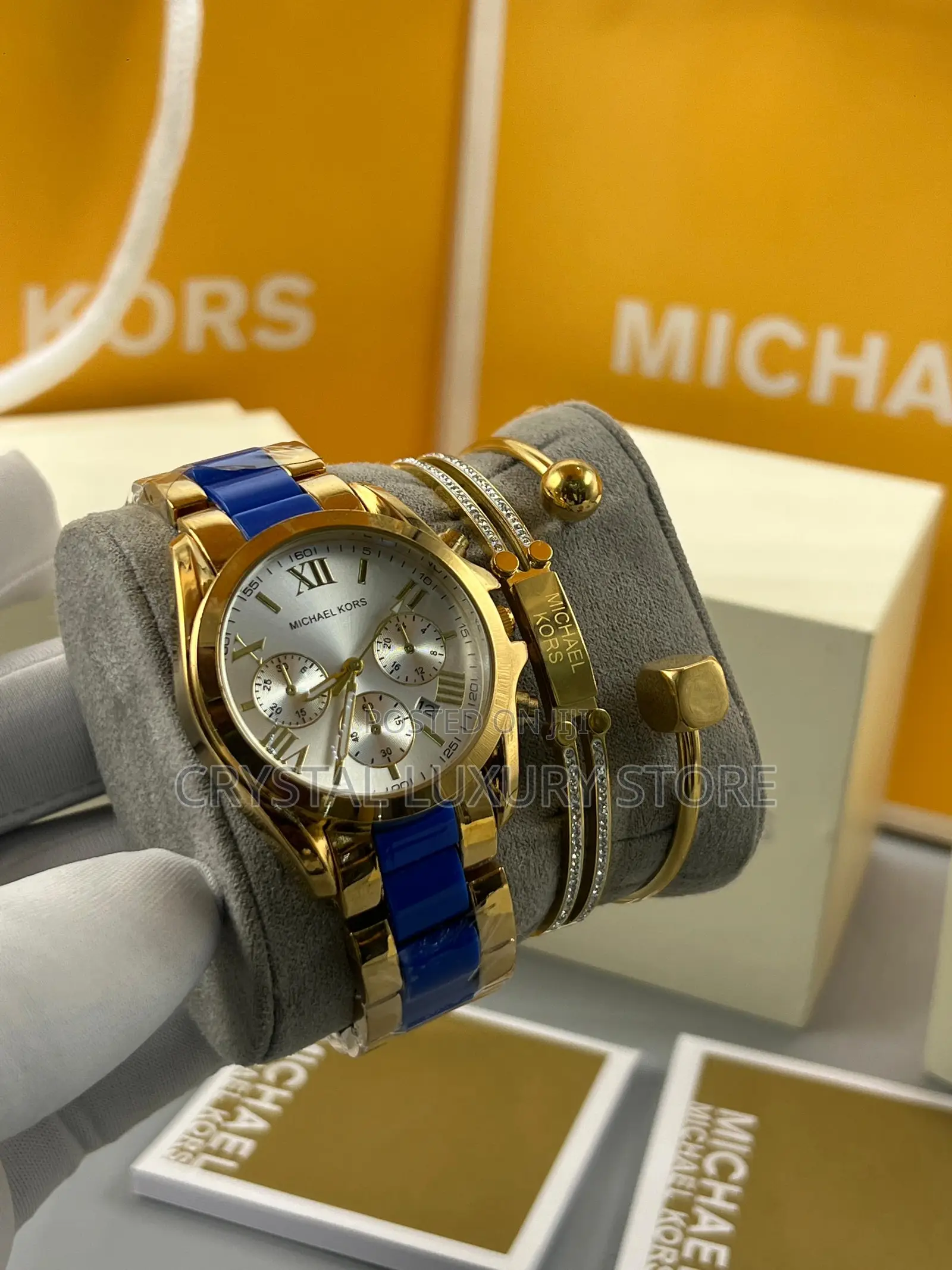 Micheal Kors Quality Ladies Chain Strap Wristwatch