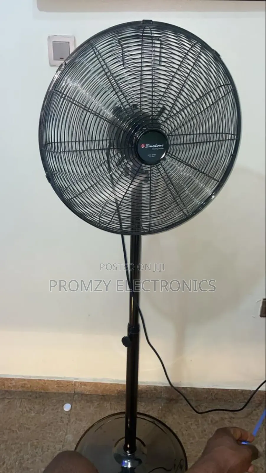 Binatone Industrial Standing Fan 20inch With Warranty