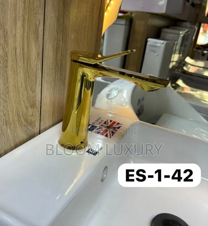 Gold Mixer Basin Faucets