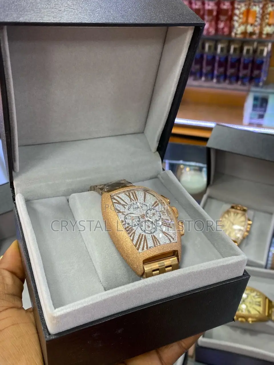 Franck Muller Quality Luxury Men Chain Strap Wristwatch