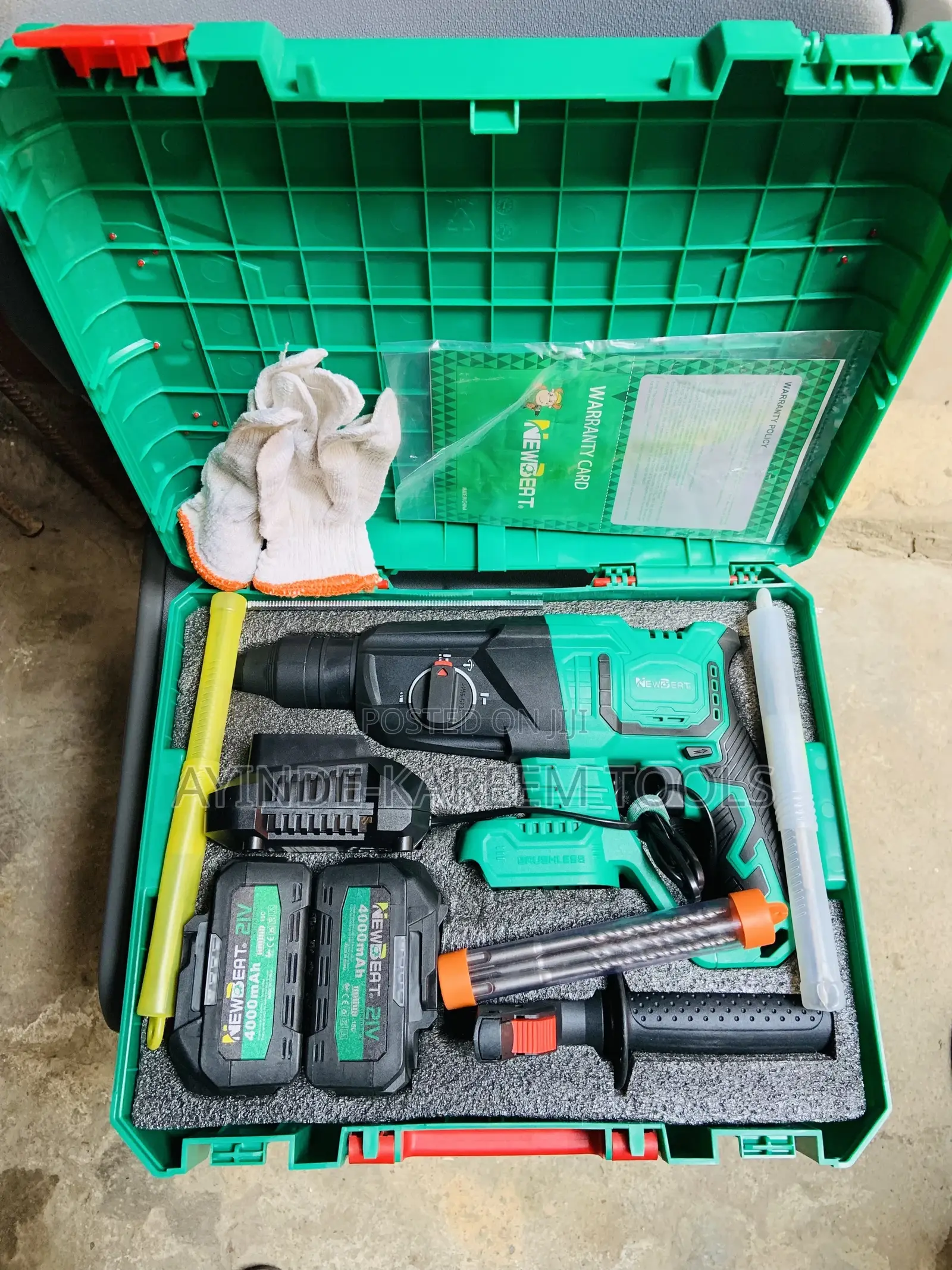 Cordless Rotary Hammer Brushless Kit