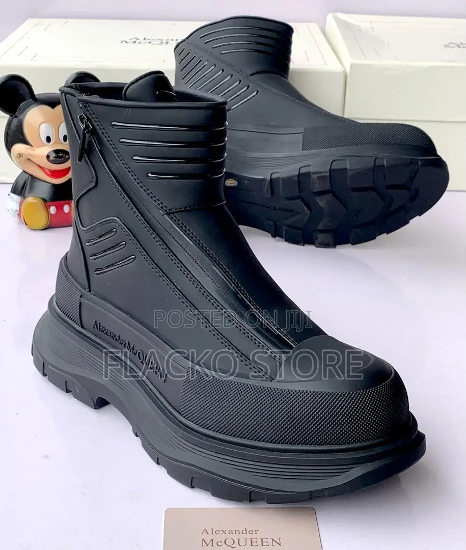 Original Alexander Mcqueen Plimsoll Hightop Boots